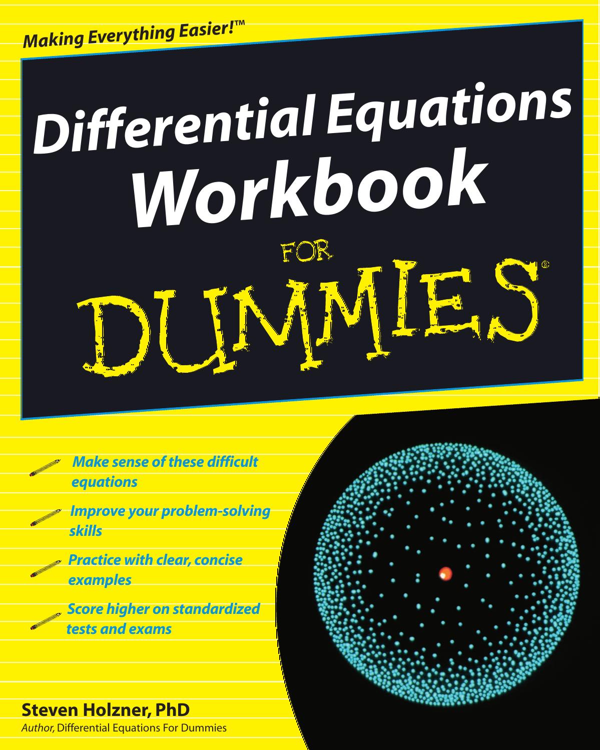 Differential Equations Workbook