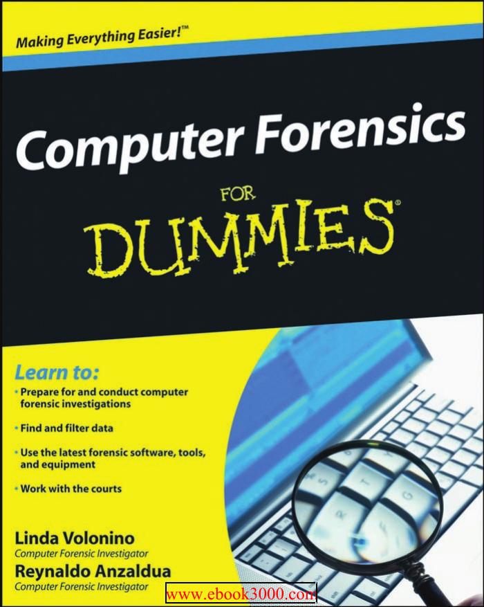 Computer Forensics For Dummies Networking Security