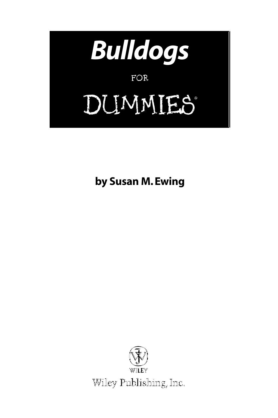 Bulldogs For Dummies