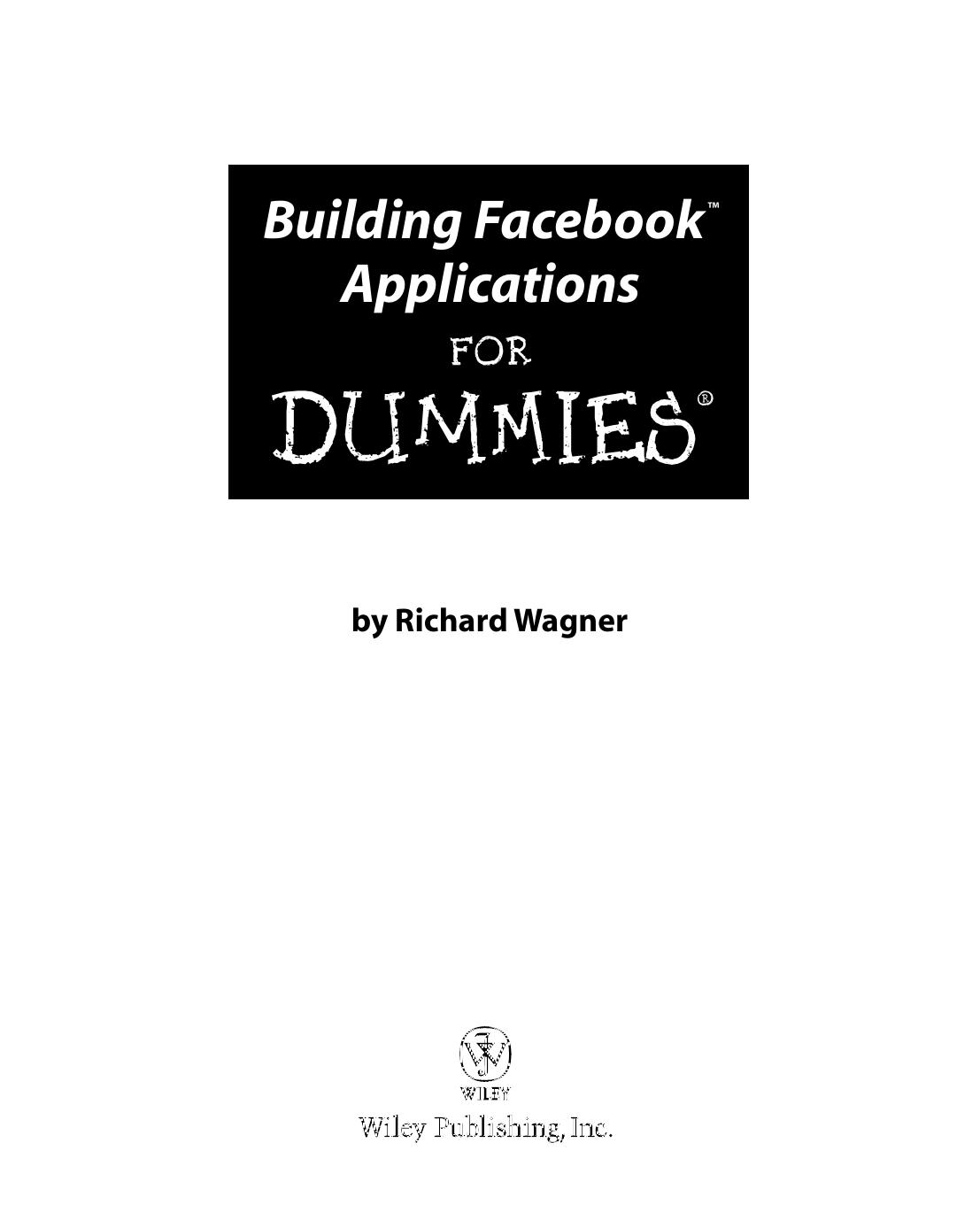 Building Facebook Applications - Unknown