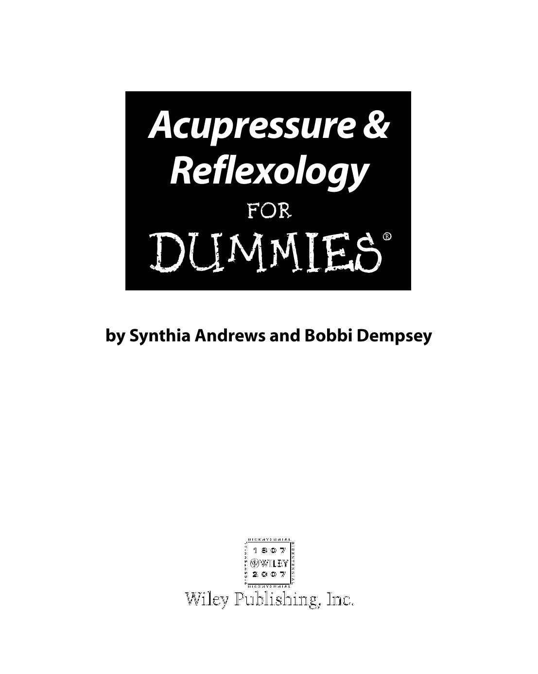 Acupressure & Reflexology For D - Unknown