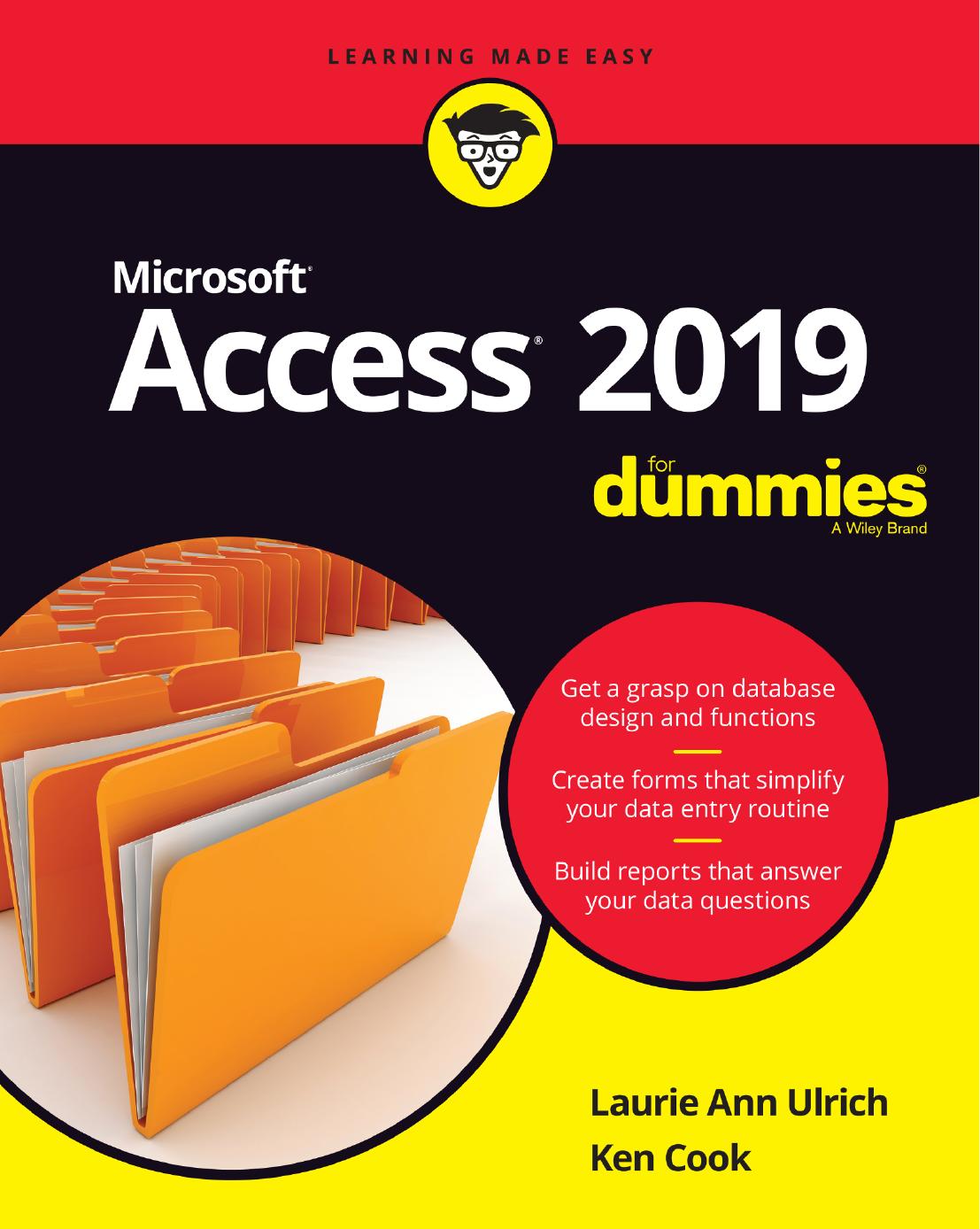 Access® 2019 For Dummies®