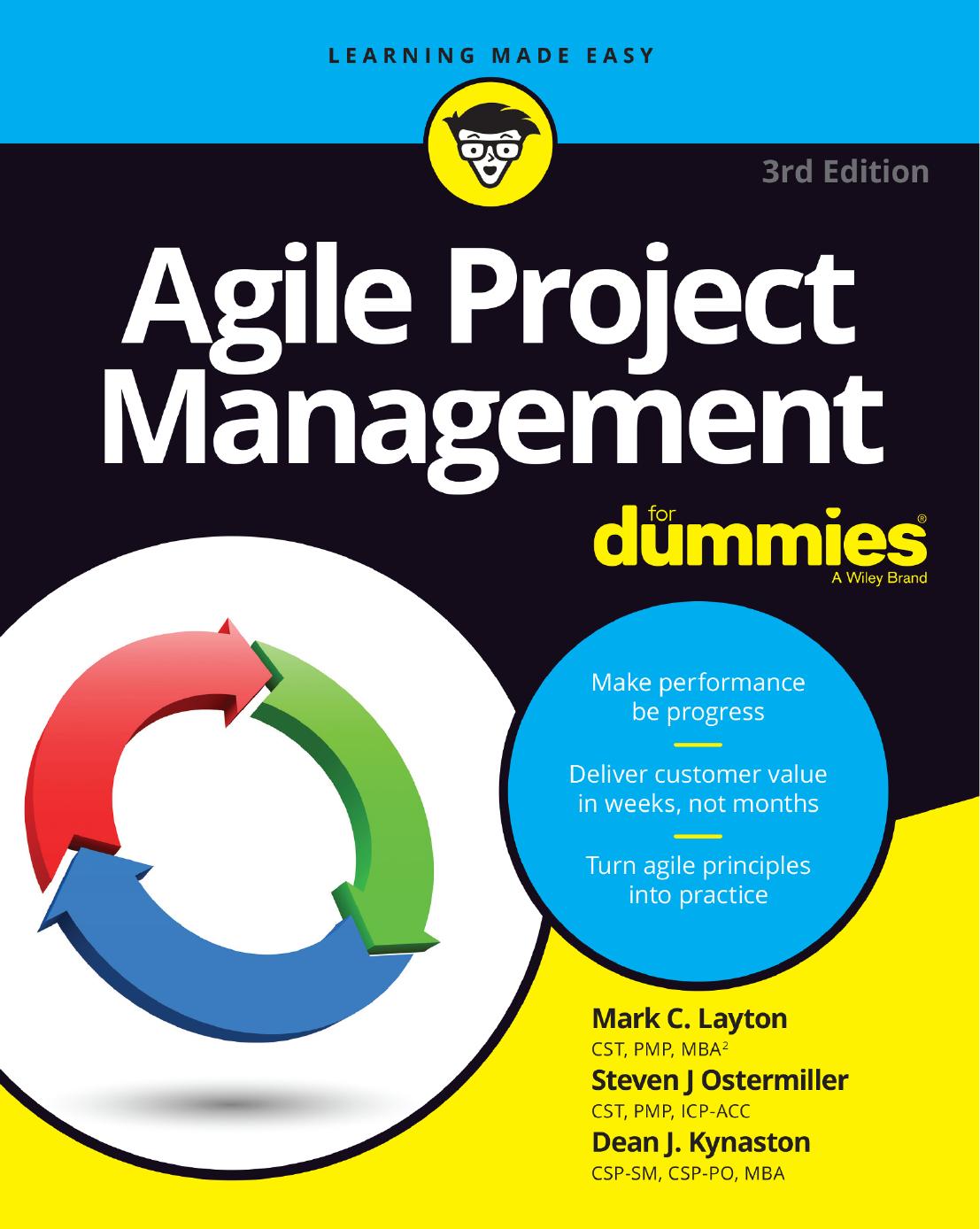 Agile Project Management for Dummies, 3rd Edition
