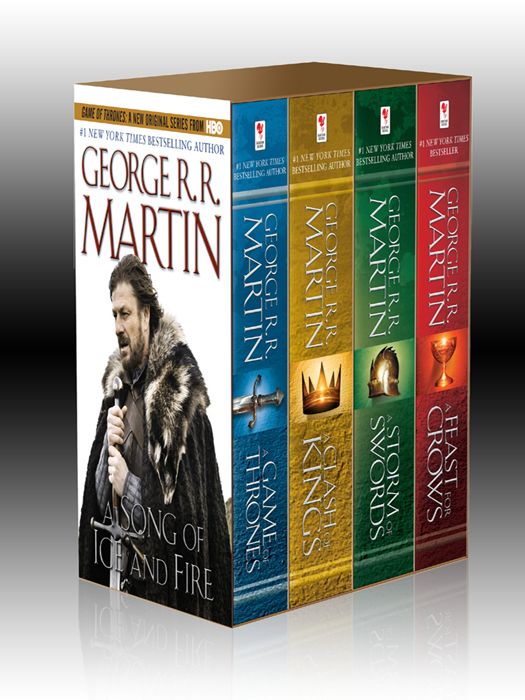George R.R. Martin's A Game of Thrones 4-Book Bundle: A Game of Thrones, A Clash of Kings, A Storm of Swords, and A Feast for Crows