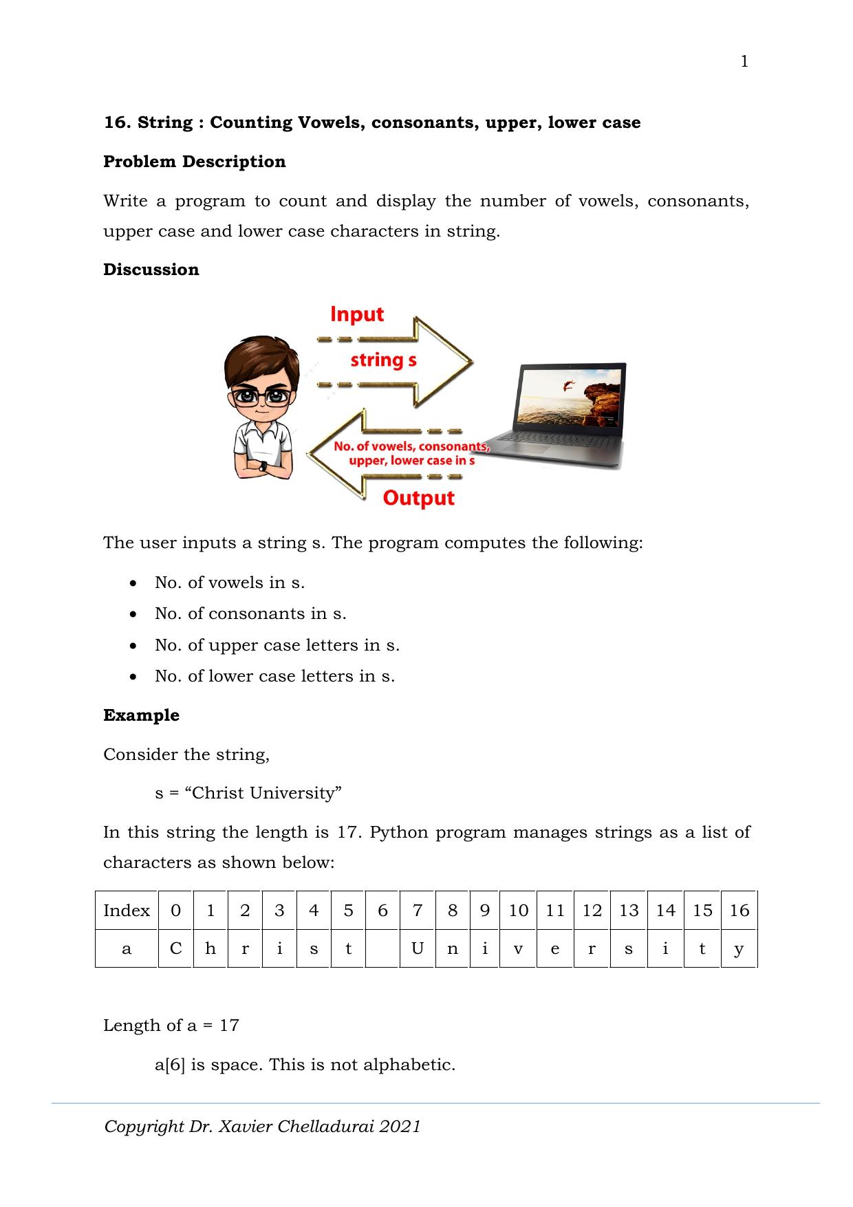 Microsoft Word - Lab 16 String - Count Vowels Consonants Uppercase Smaller case.docx