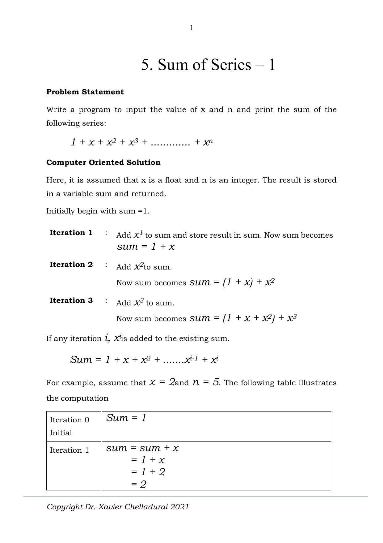 Microsoft Word - Lab 05 Sum of Series 1.docx