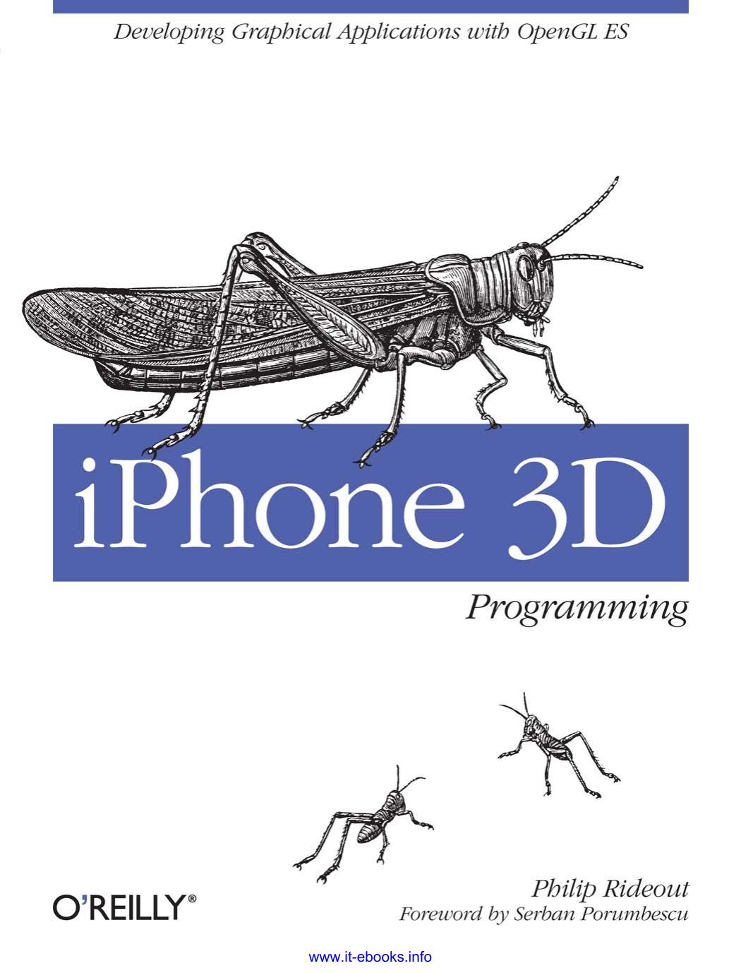 iPhone 3D Programming: Developing Graphical Applications with OpenGL ES