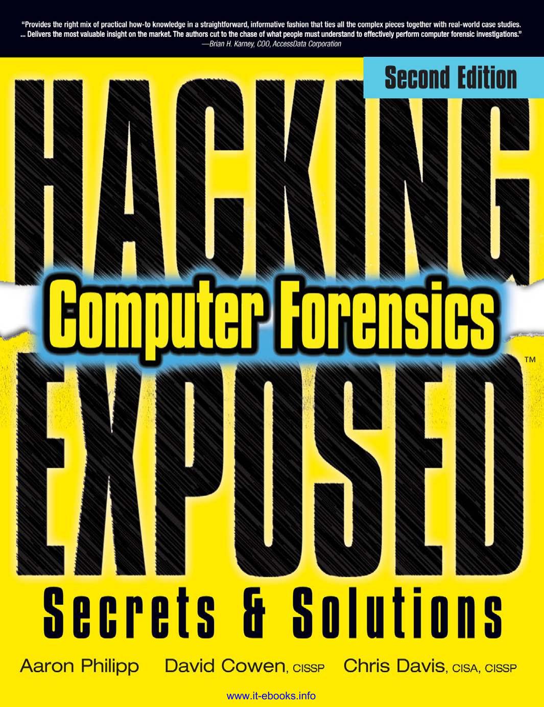 Hacking Exposed Computer Forensics 2nd Edition