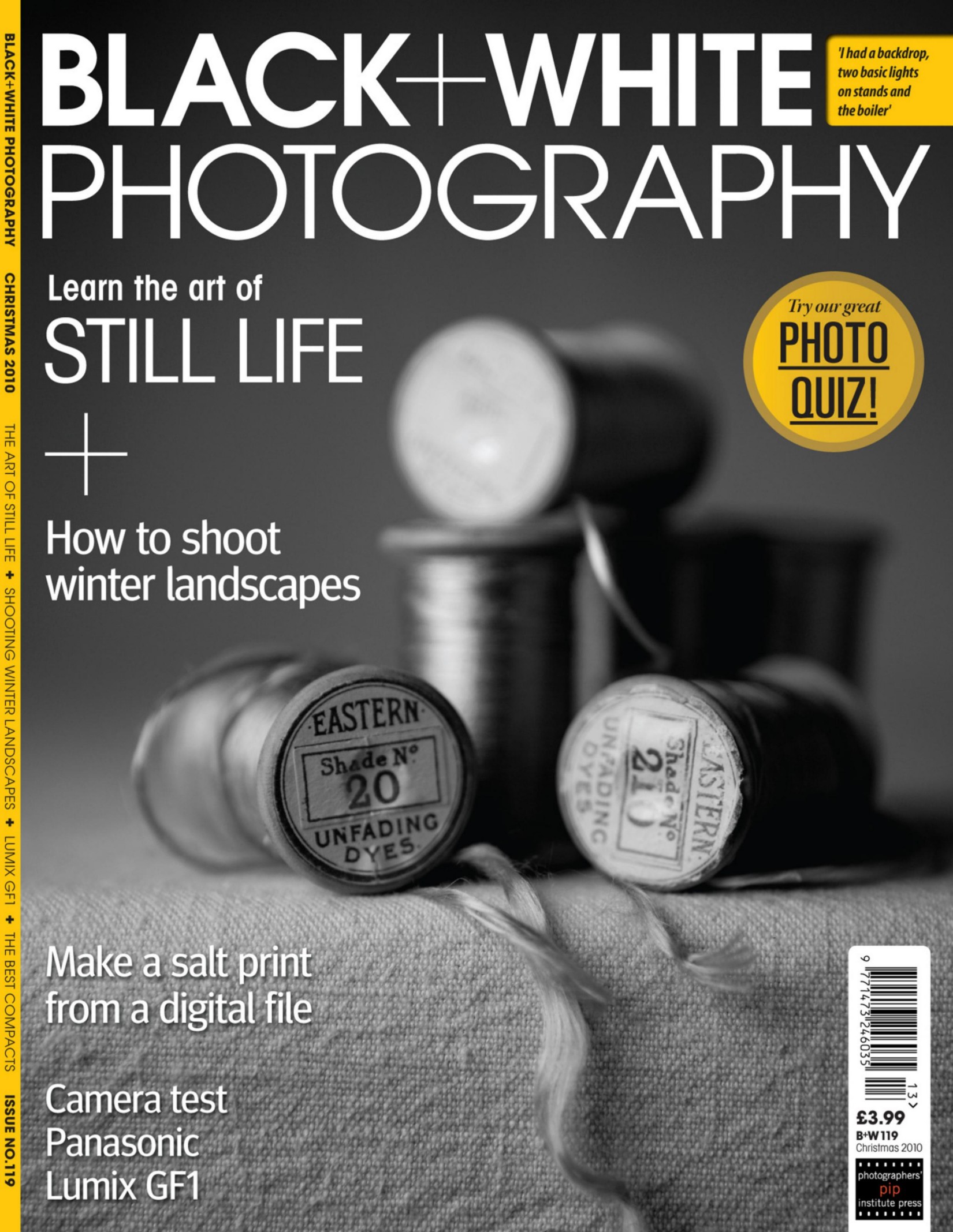 Black White Photography Magazine 2010 Christmas