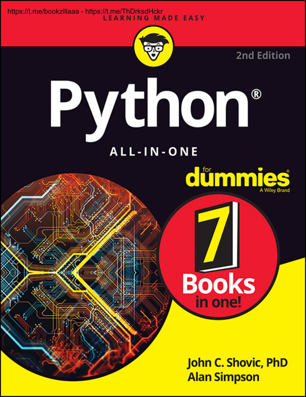 Python® All in One For Dummies®, 2nd Edition by John Shovic Alan