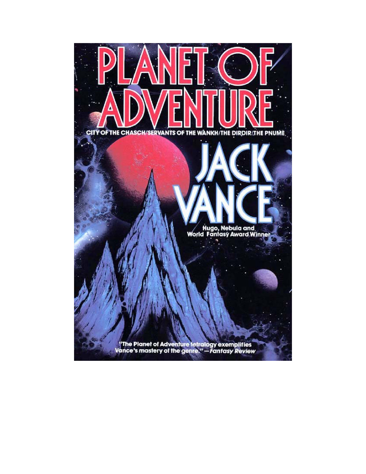Vance, Jack -Planet of Adventure