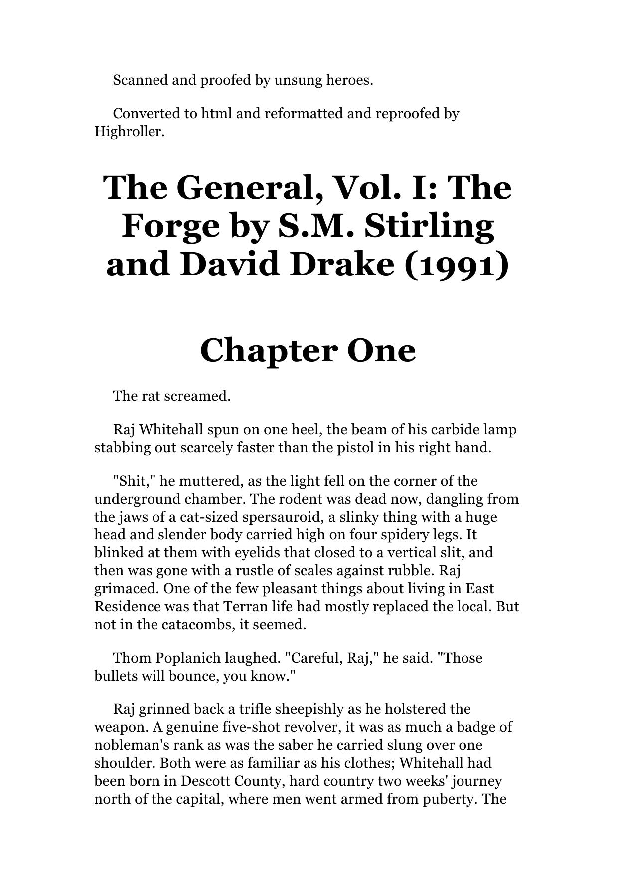 S. M. Stirling & David Drake - The General 01