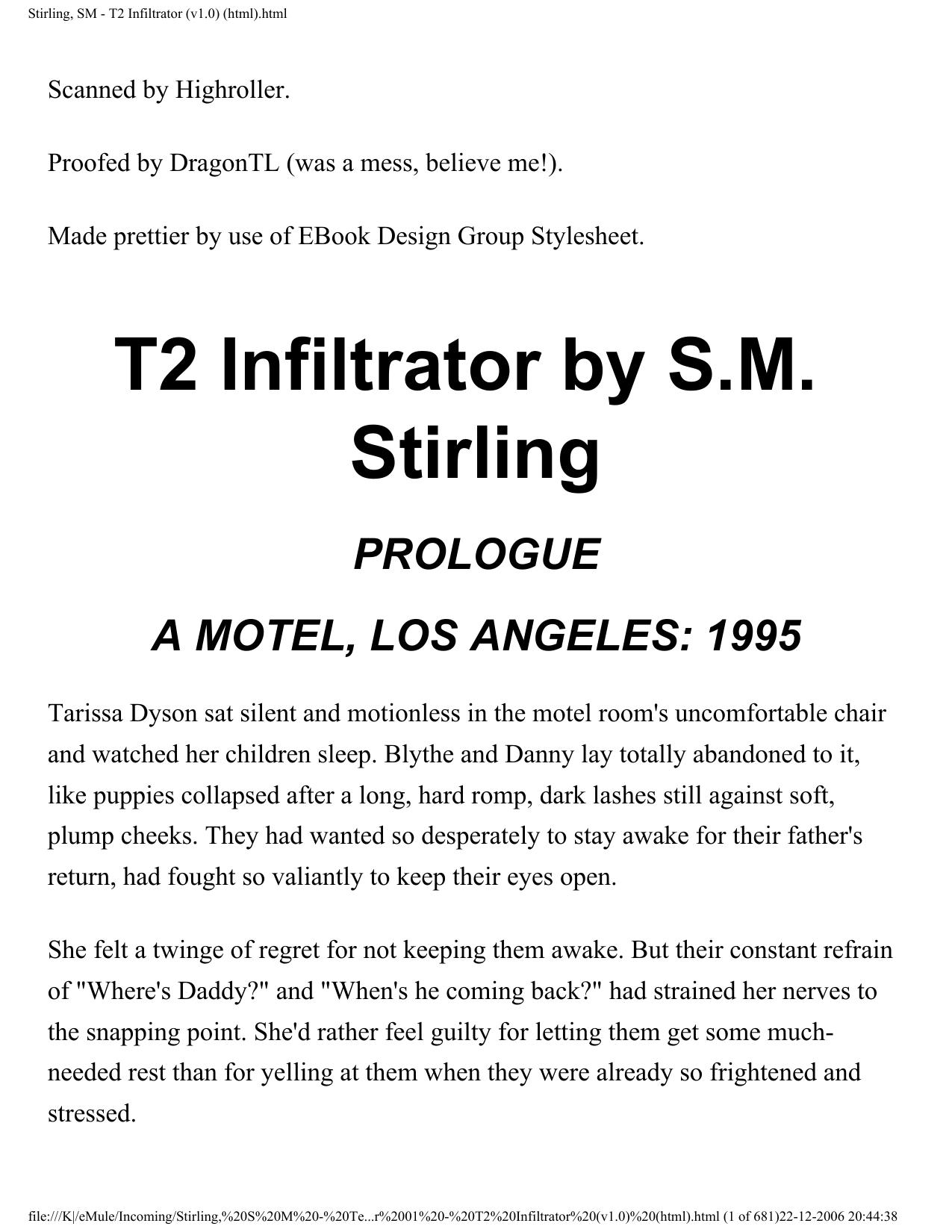S. M. Stirling - Terminator 01