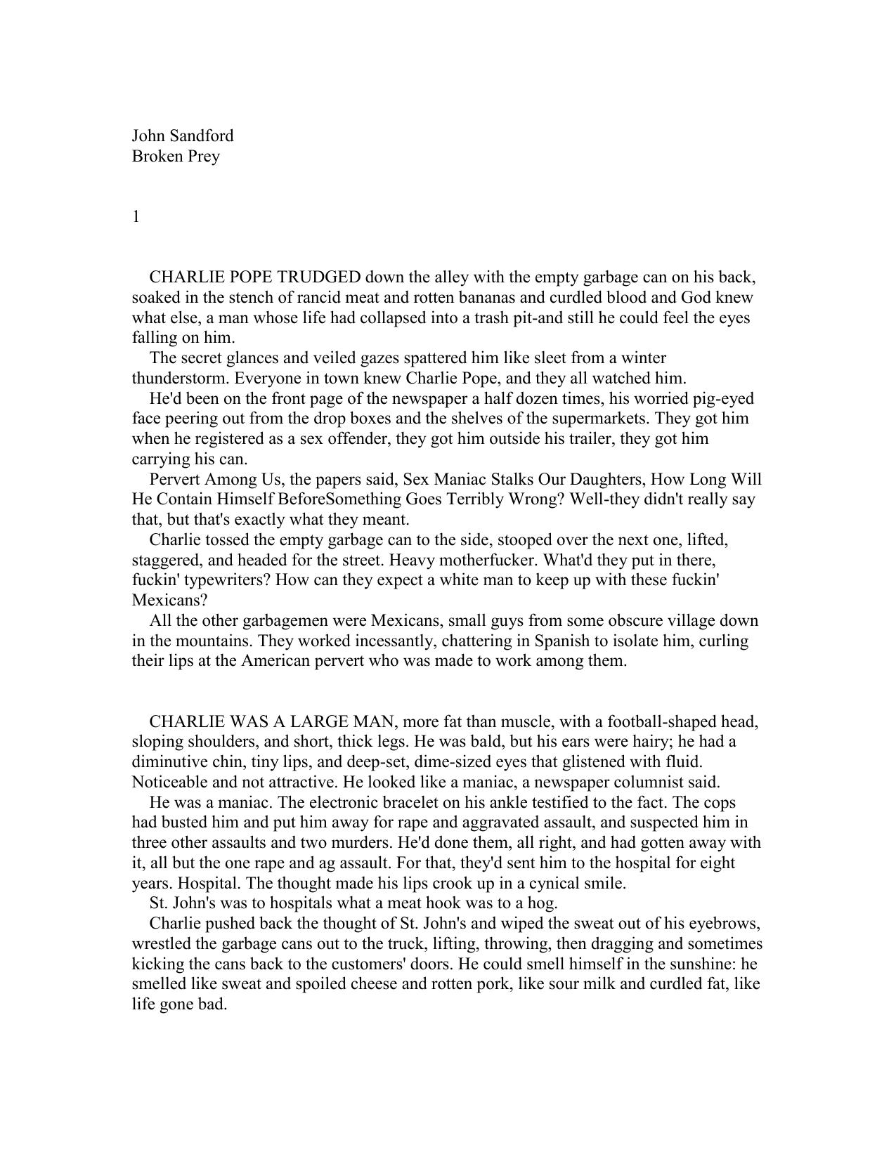 Sandford, John - Prey 16 - Broken Prey