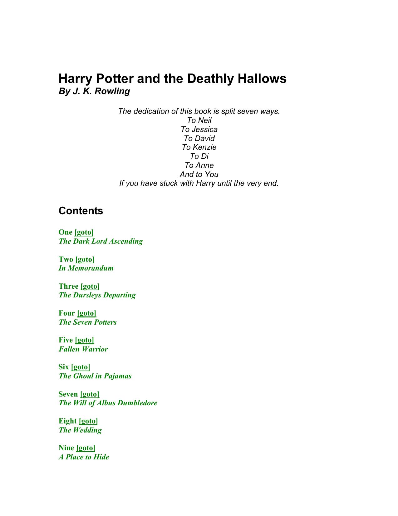Rowling, J.K - Harry Potter 07 - The Deathly Hallows