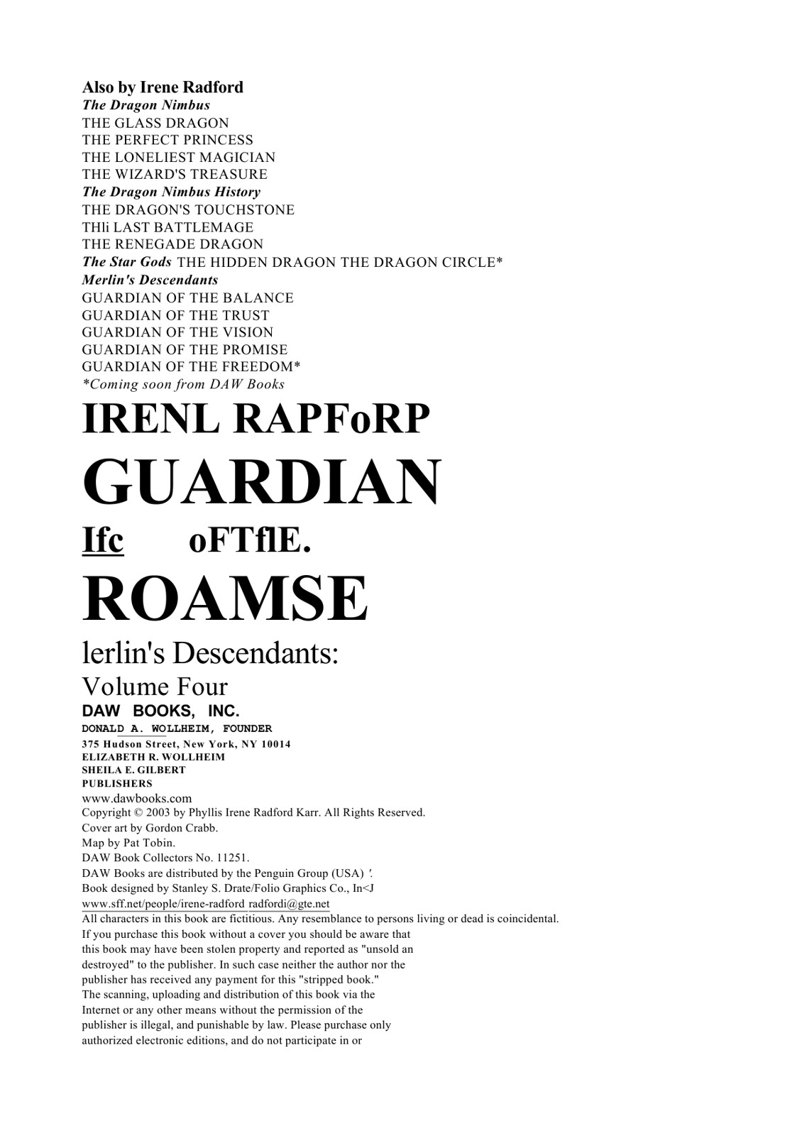 Radford, Irene - Merlin's Decendants 04