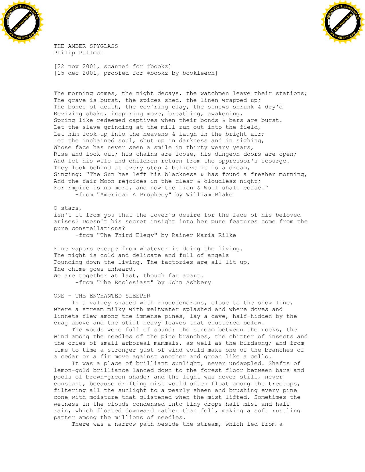 Pullman, Philip - Dark Materials 3