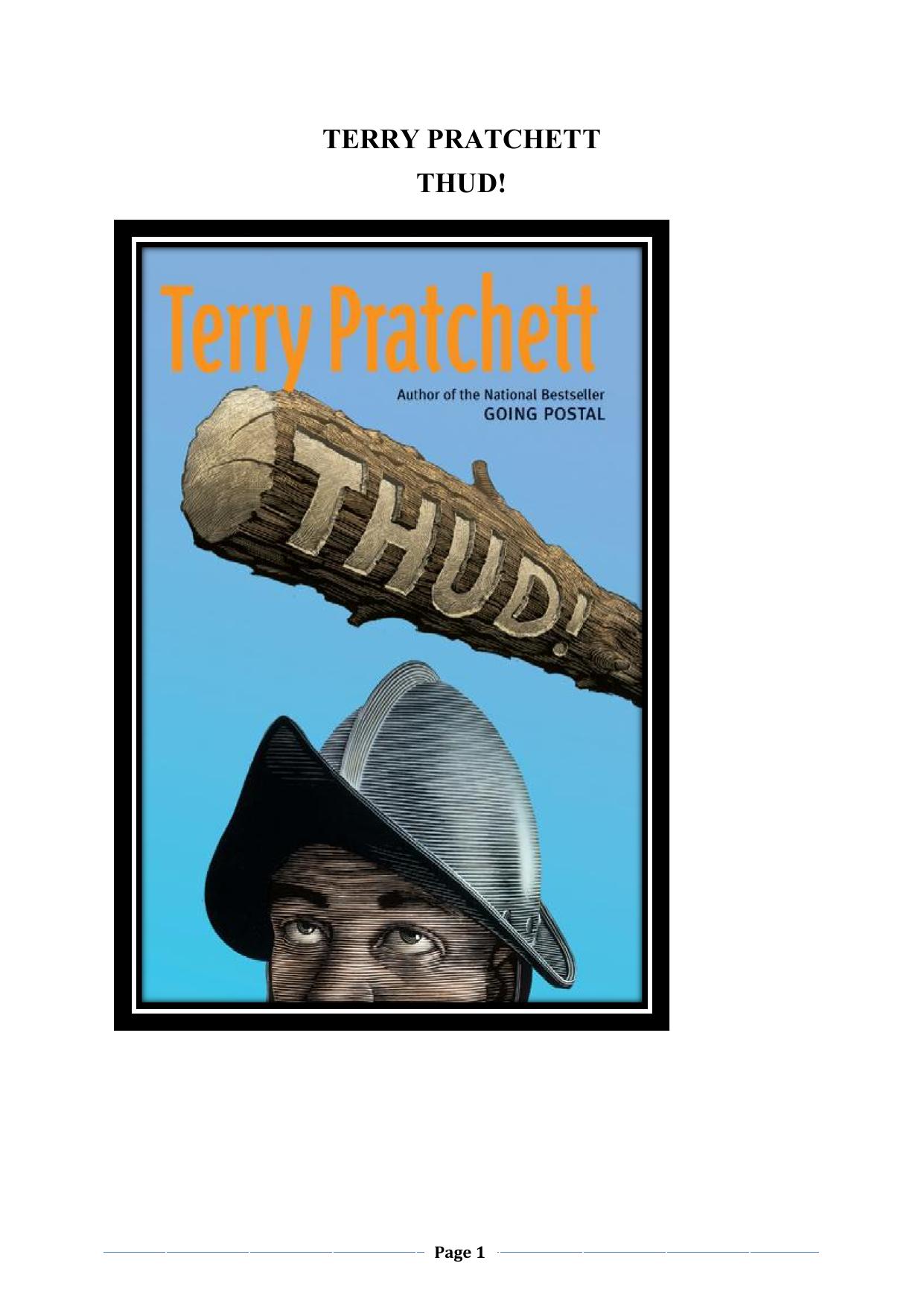 Pratchett, Terry - Discworld 34 - Thud!
