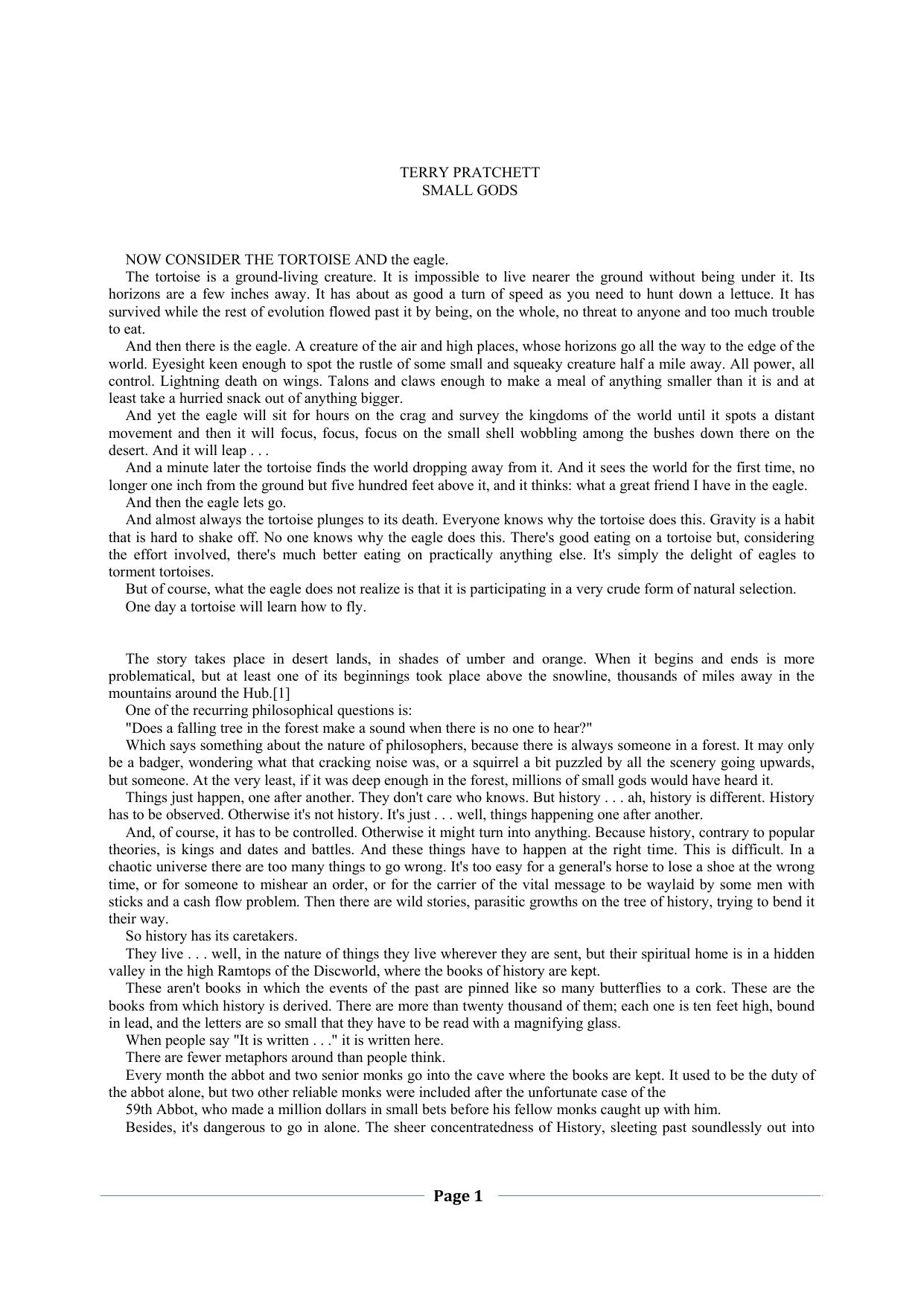 Pratchett, Terry - Discworld 13 - Small Gods