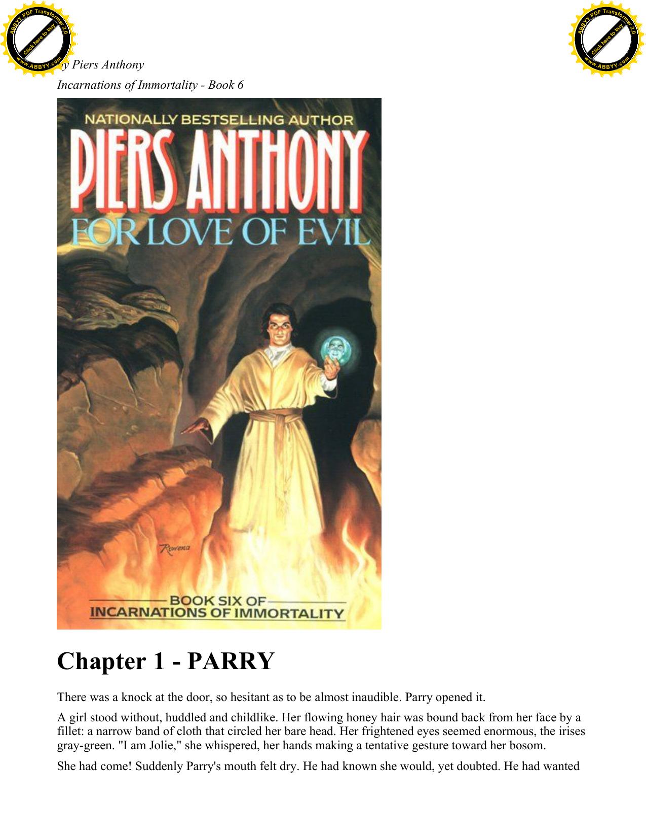 Piers, Anthony - Incarnations of Immortality 06