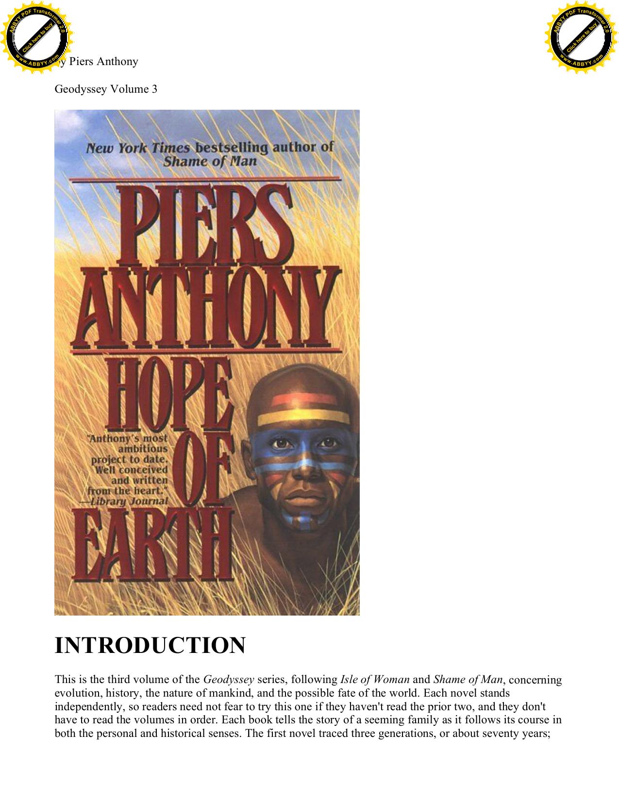 Piers, Anthony - Geodyssey 03