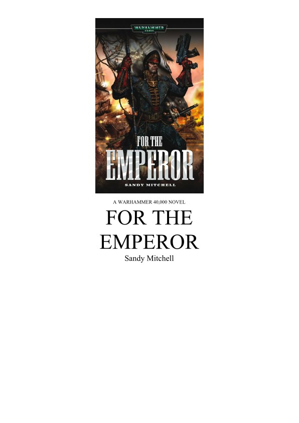 Mitchell, Sandy - Caiphas Cain 01 - For the Emperor