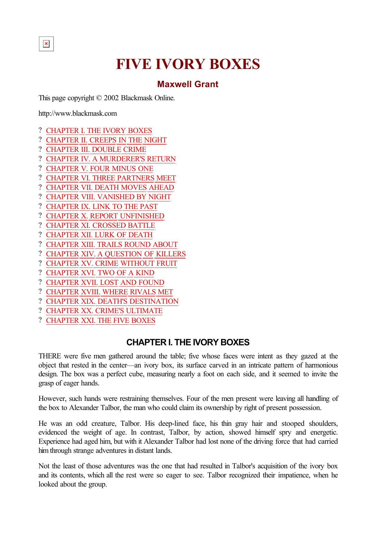 Maxwell Grant - The Shadow - 249