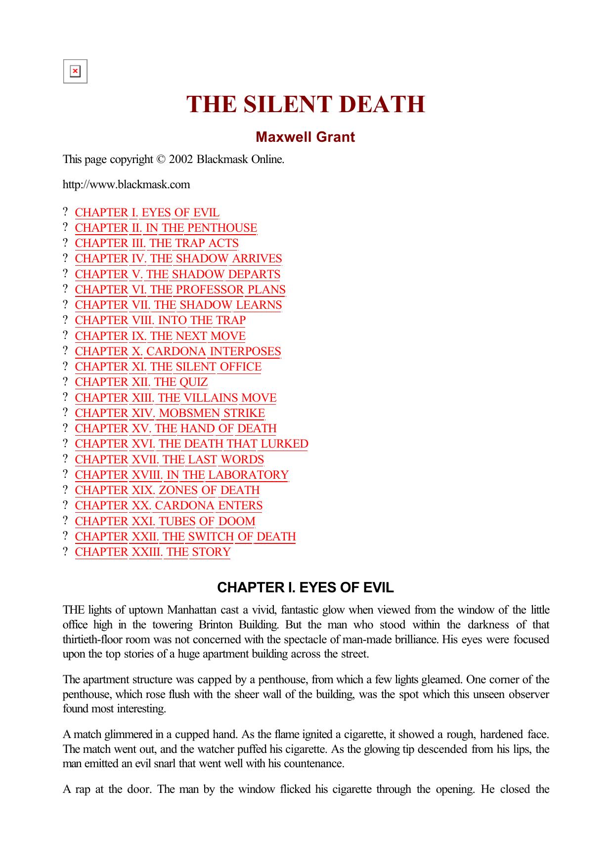 Maxwell Grant - The Shadow - 027