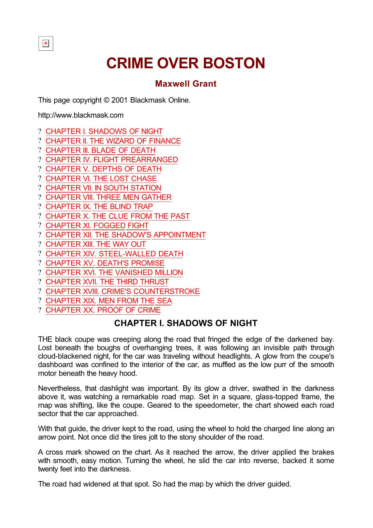 Maxwell Grant - The Shadow - 158
