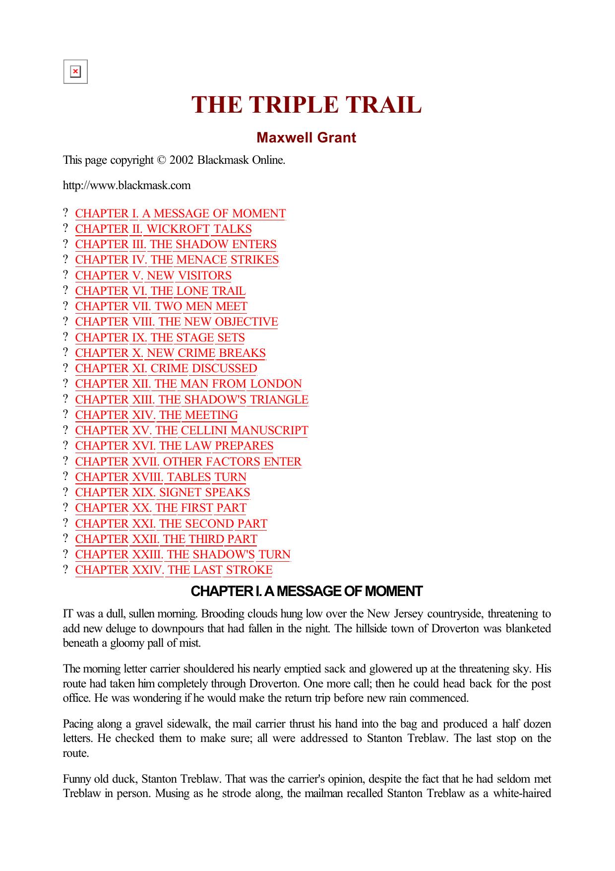 Maxwell Grant - The Shadow - 076