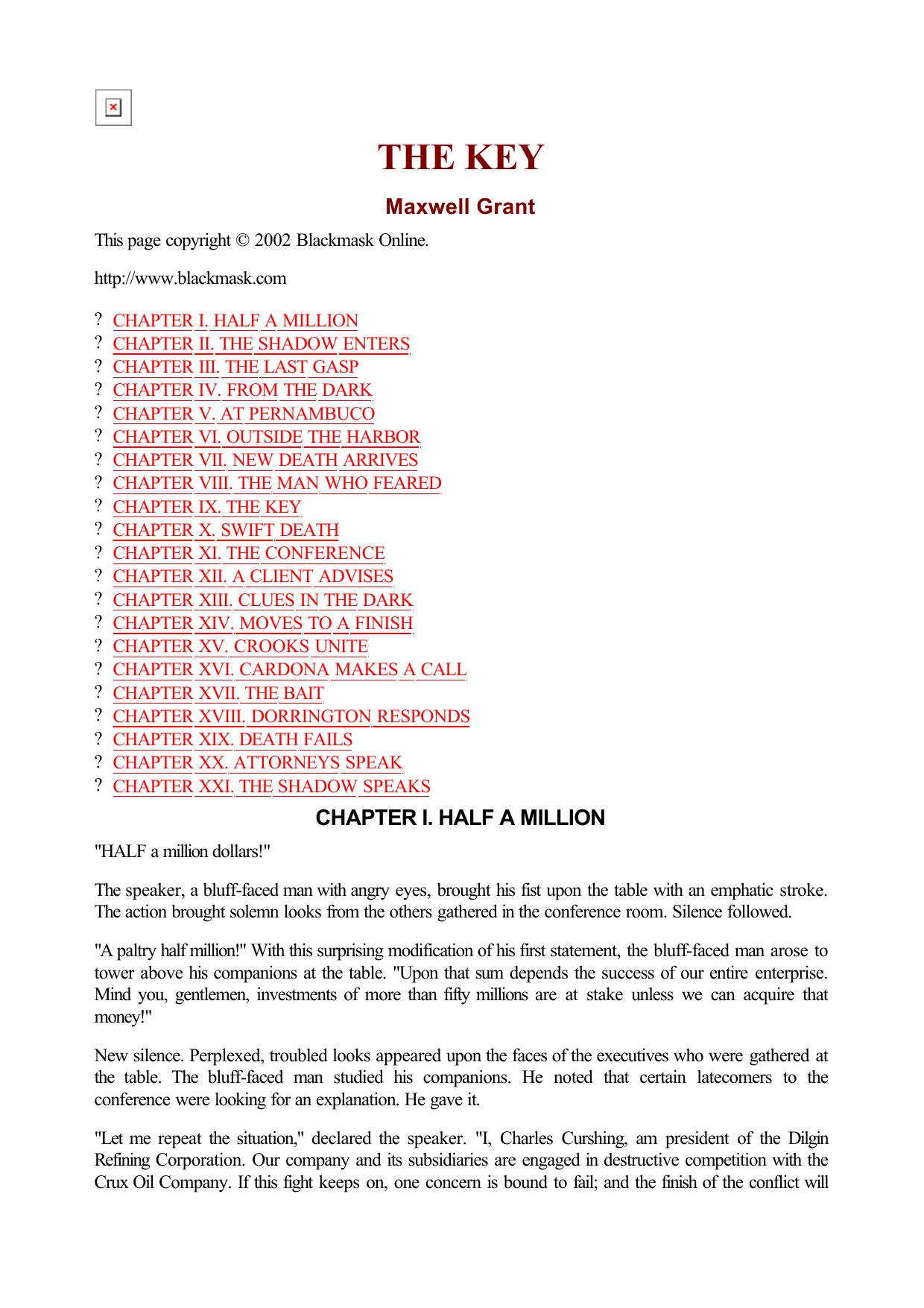 Maxwell Grant - The Shadow - 055