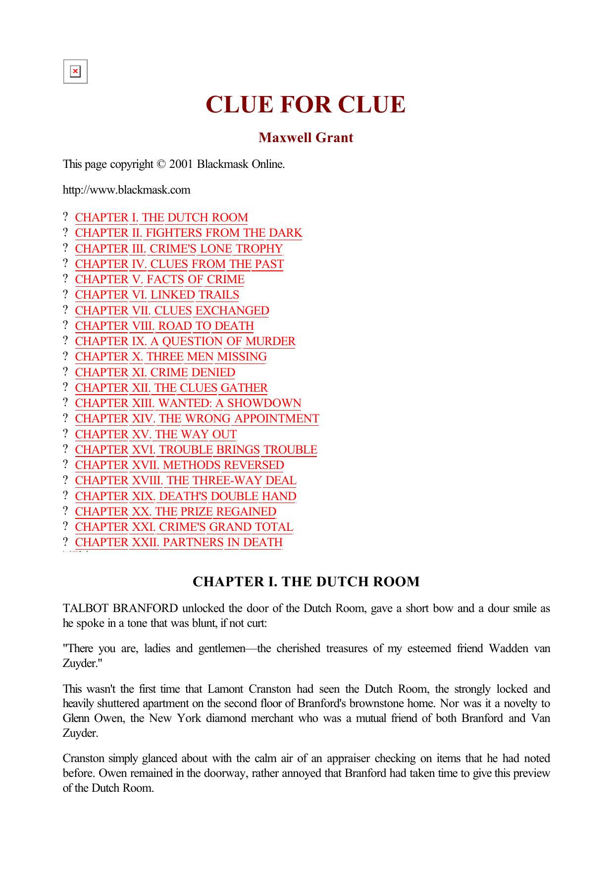 Maxwell Grant - The Shadow - 256