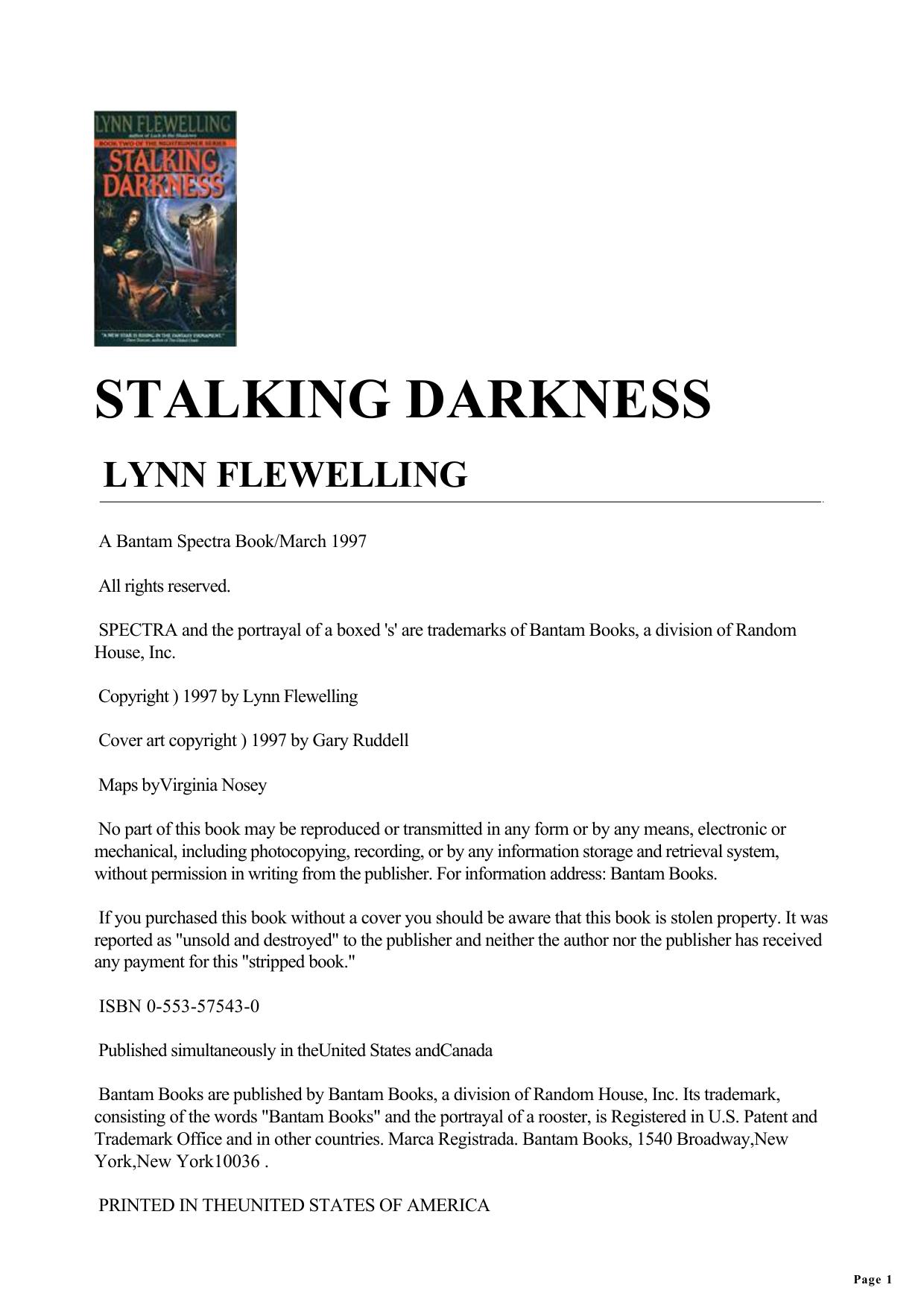 Flewelling, Lynn - Nightrunners 02