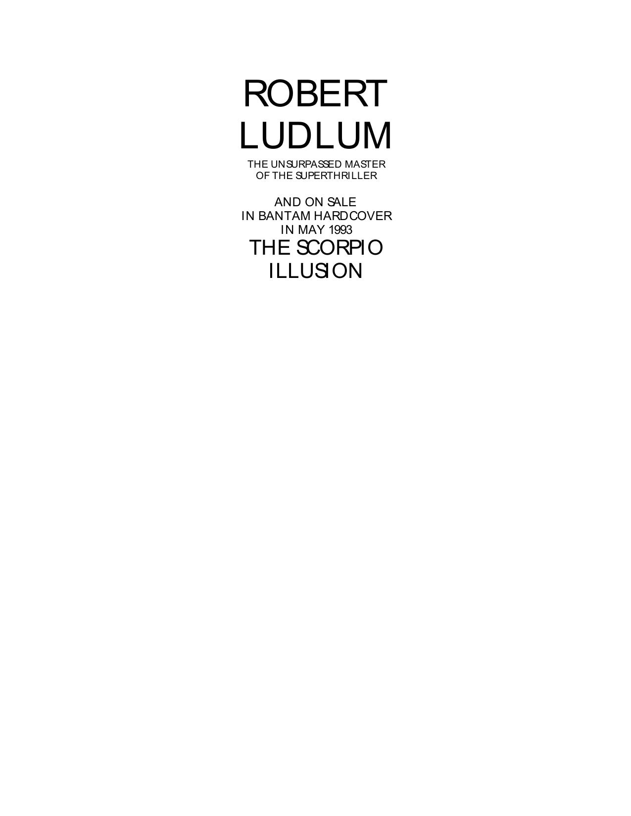 Ludlum, Robert - Bourne 01