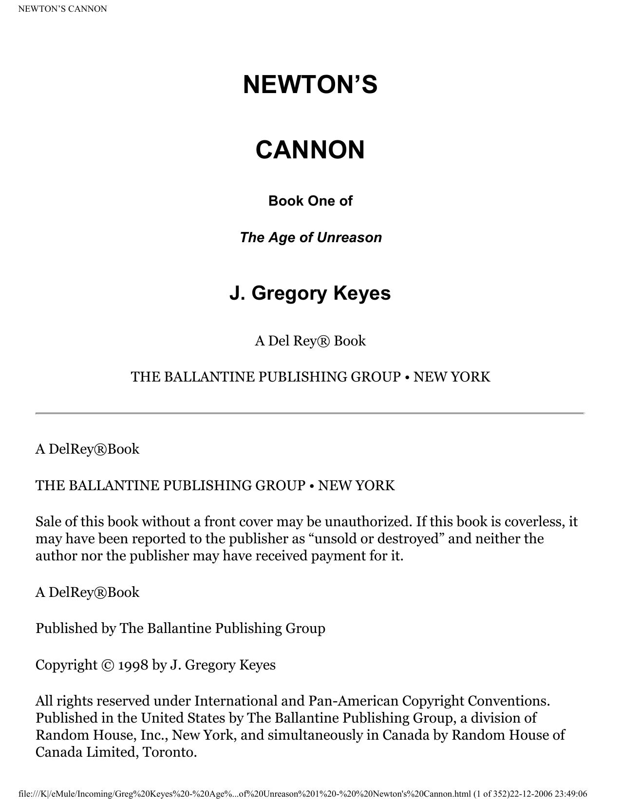 Keyes, Greg - The Age of Unreason 01