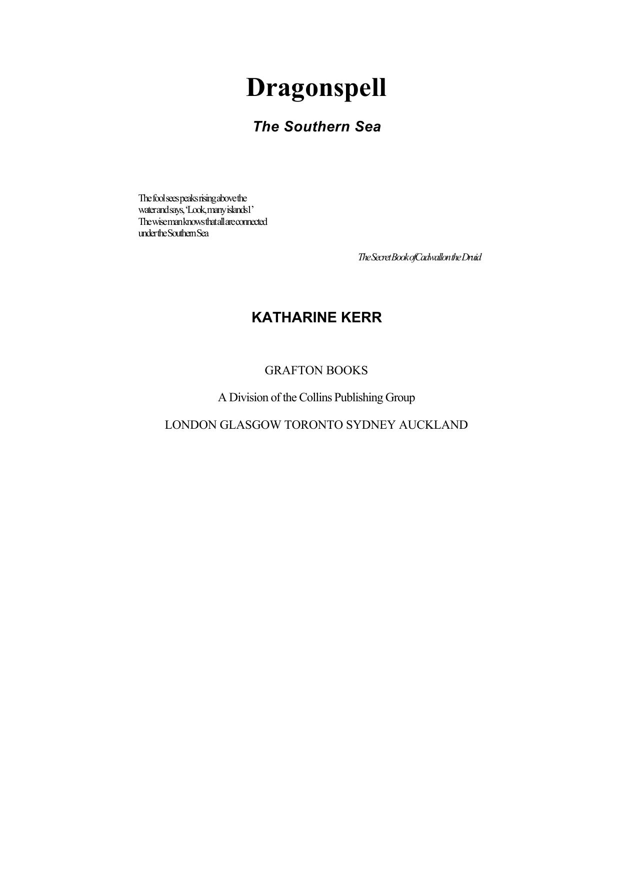 Kerr, Katherine - Deverry 04
