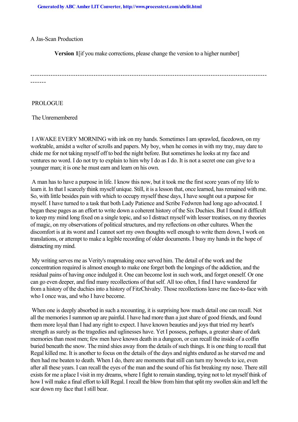 Hobb, Robin - Farseer 02