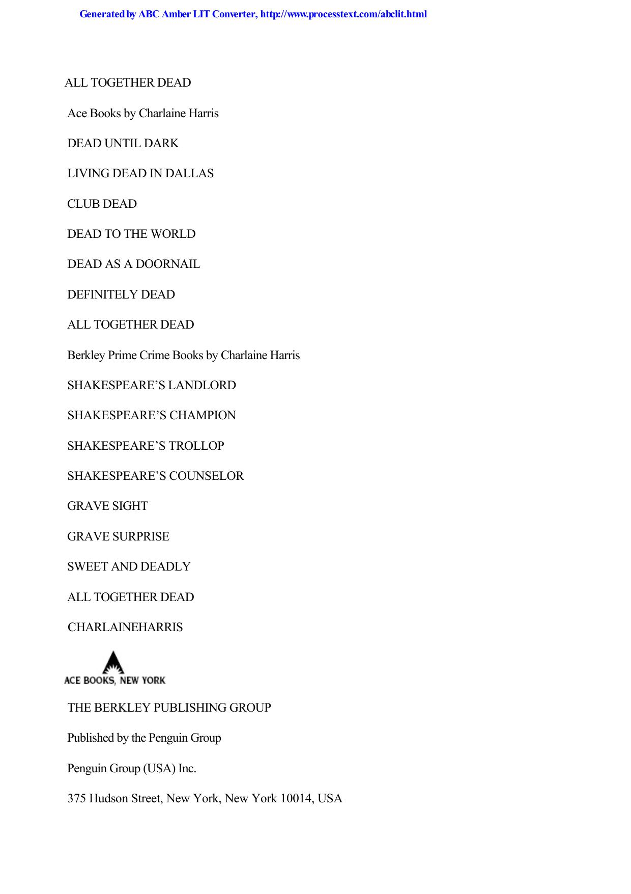 Charlaine Harris- Sookie Stackhouse 07