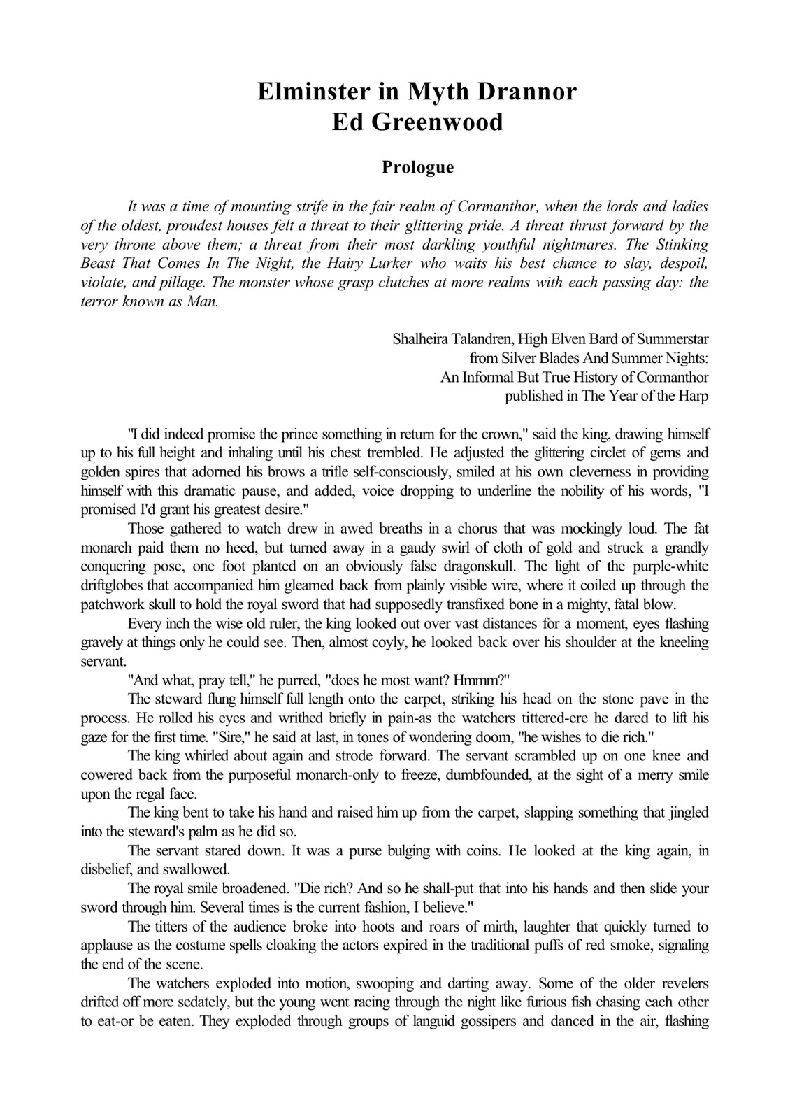 Greenwood, Ed - Forgotten Realms - Elminster 2