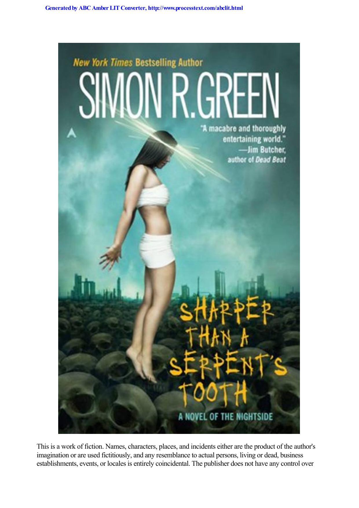 Green, Simon R - Nightside 06
