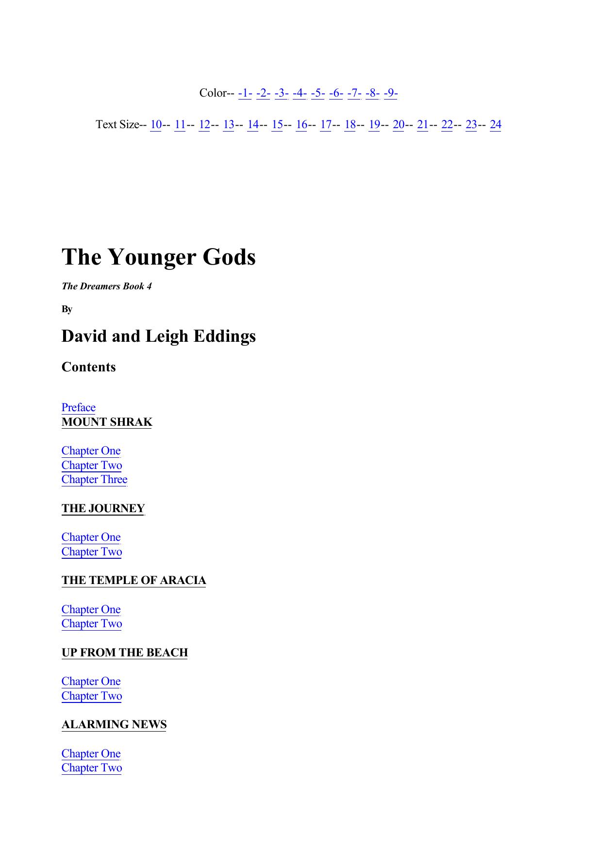 Eddings, David - The Dreamers 04