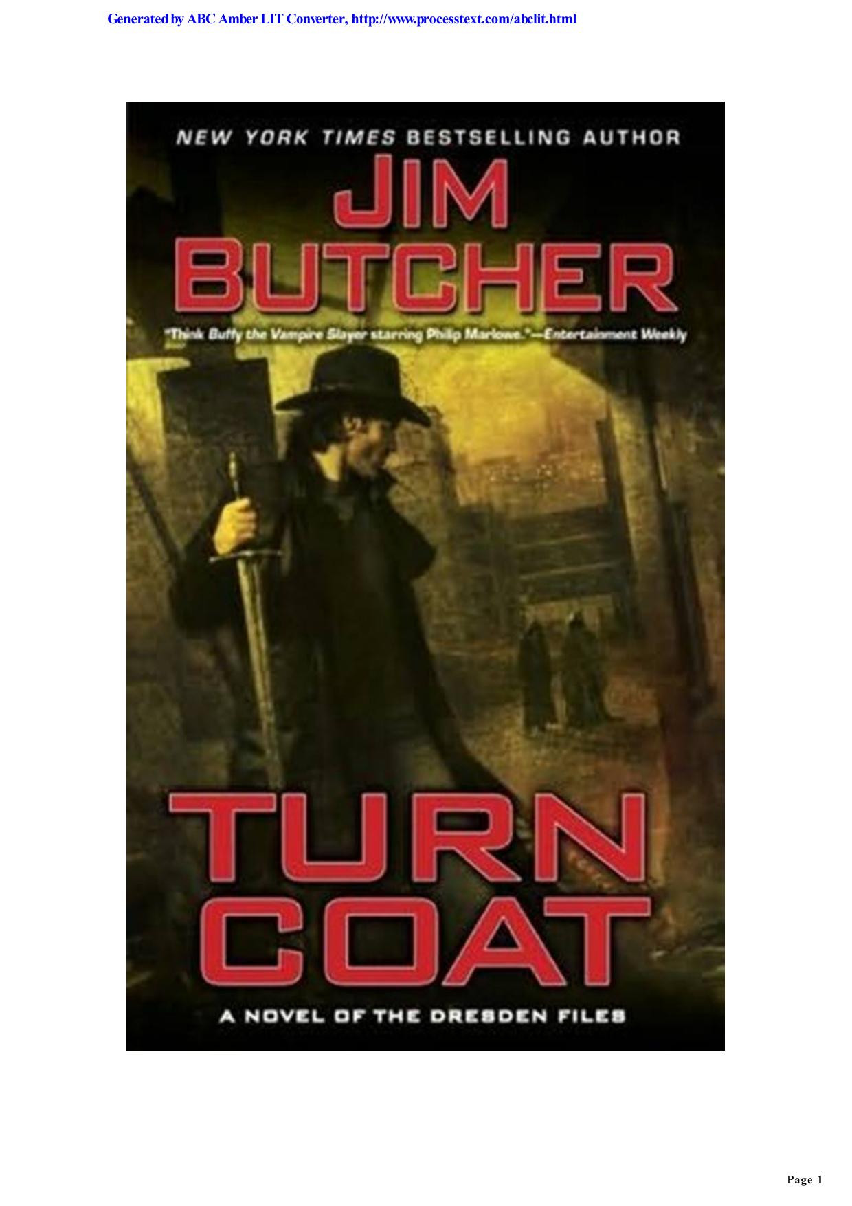 Butcher, Jim - Dresden 11 - Turn Coat