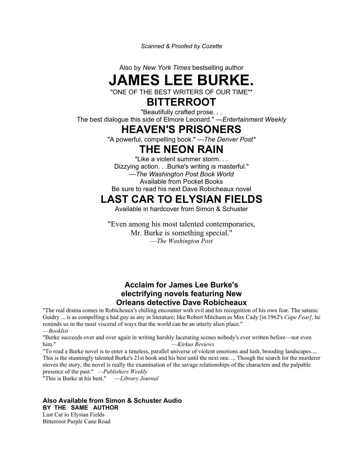 Burke, James Lee - Robicheaux 12