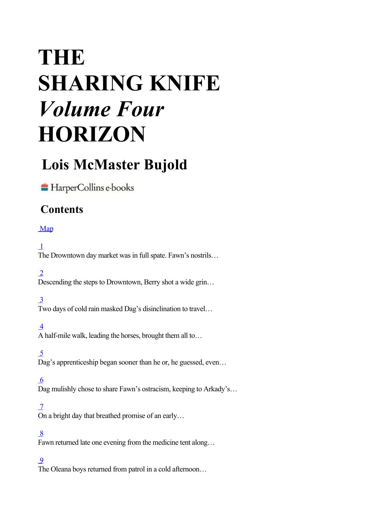 Bujold, Lois McMaster - Sharing Knife 04