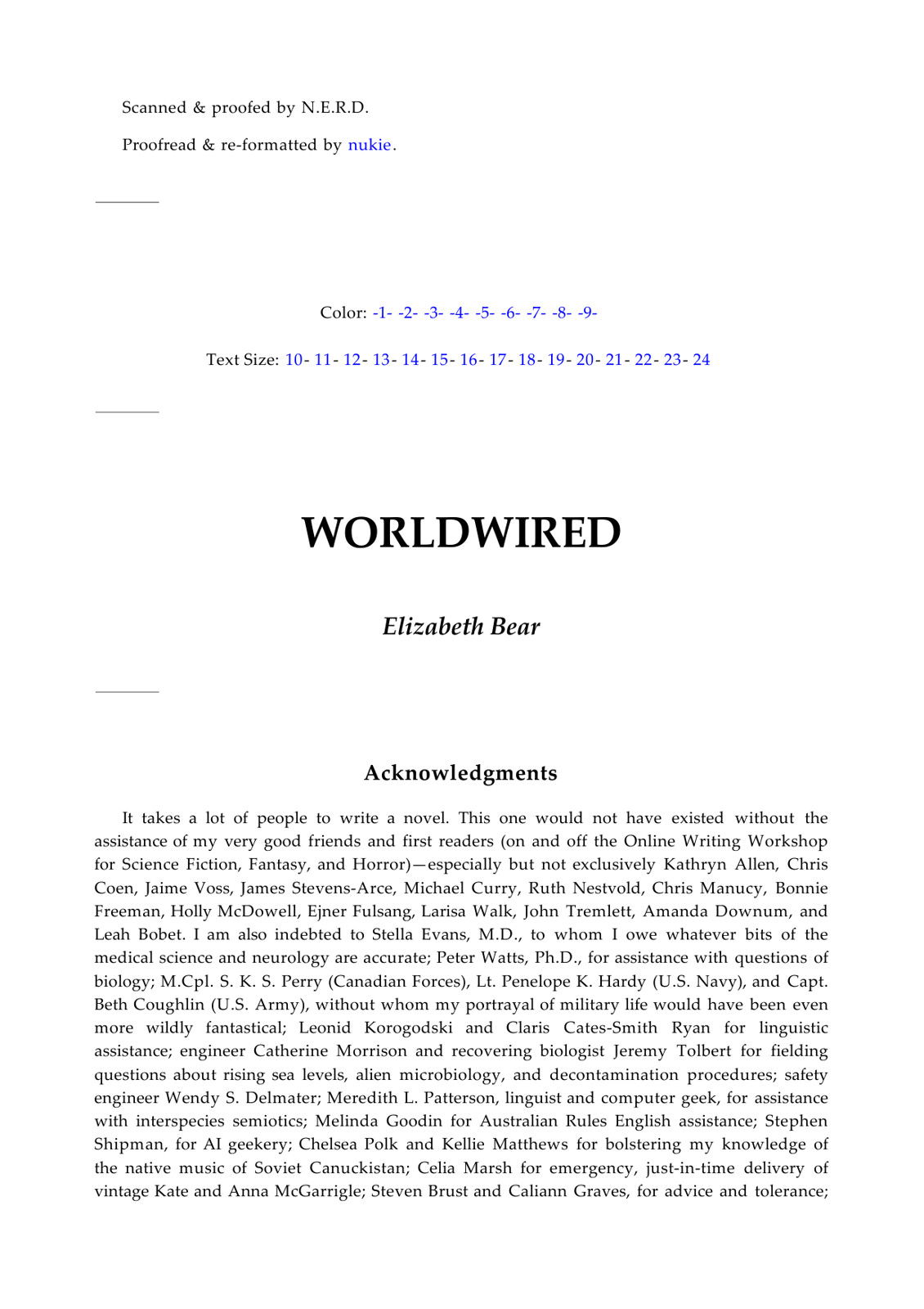 Bear, Elizabeth - Wetwired 03