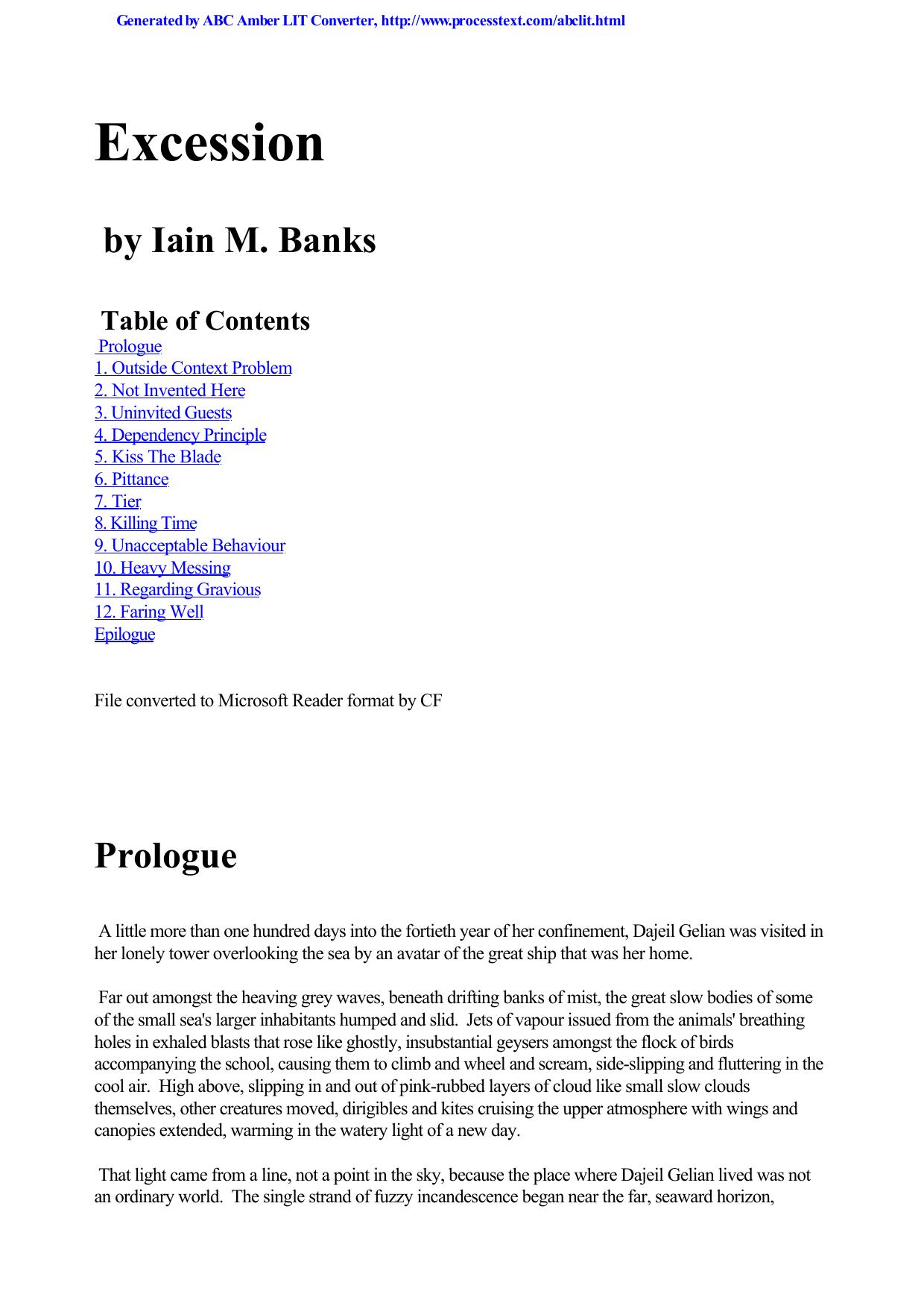 Banks, Iain - Culture 05