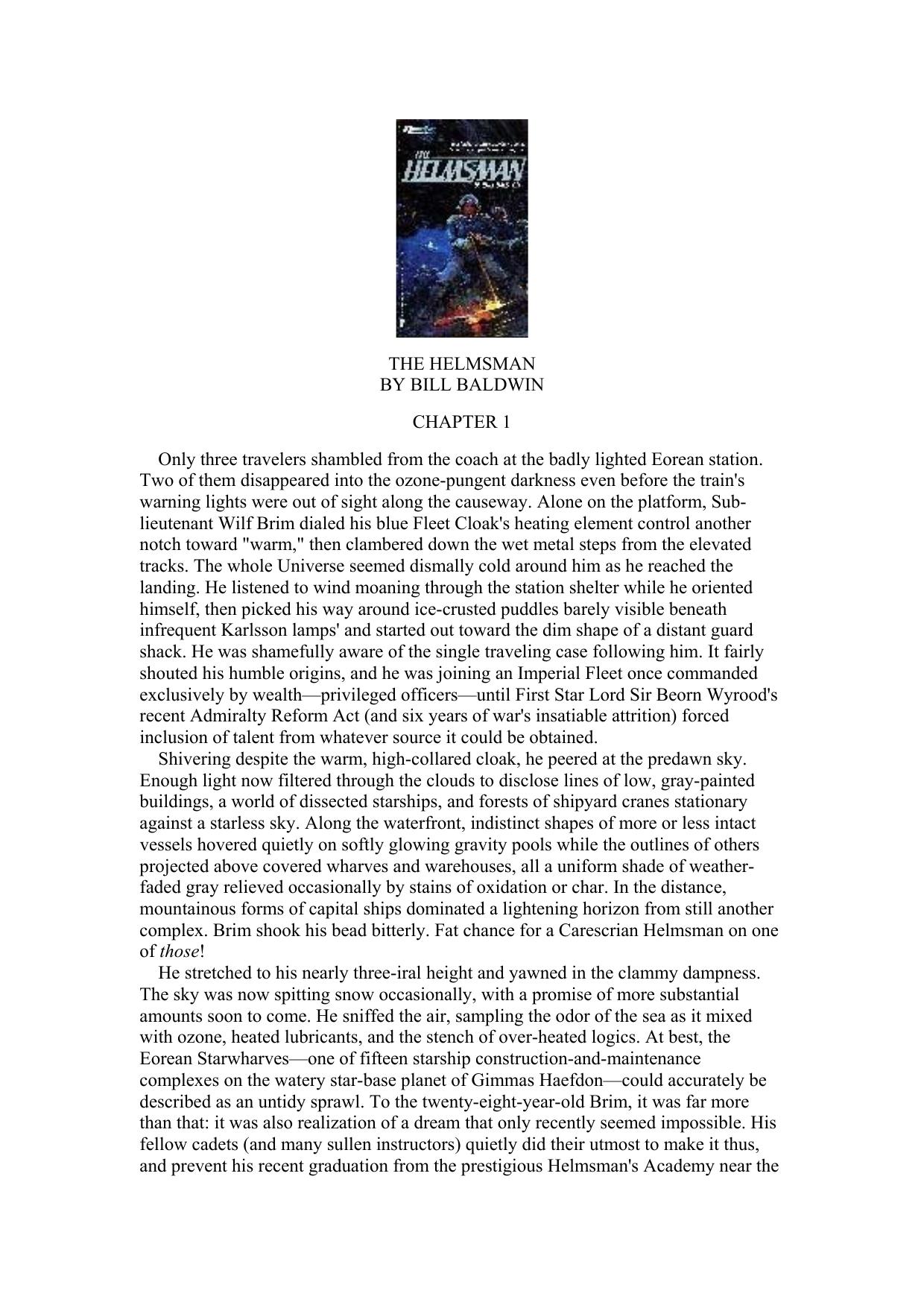 Baldwin, Bill - Helmsman 01 - The Helmsman