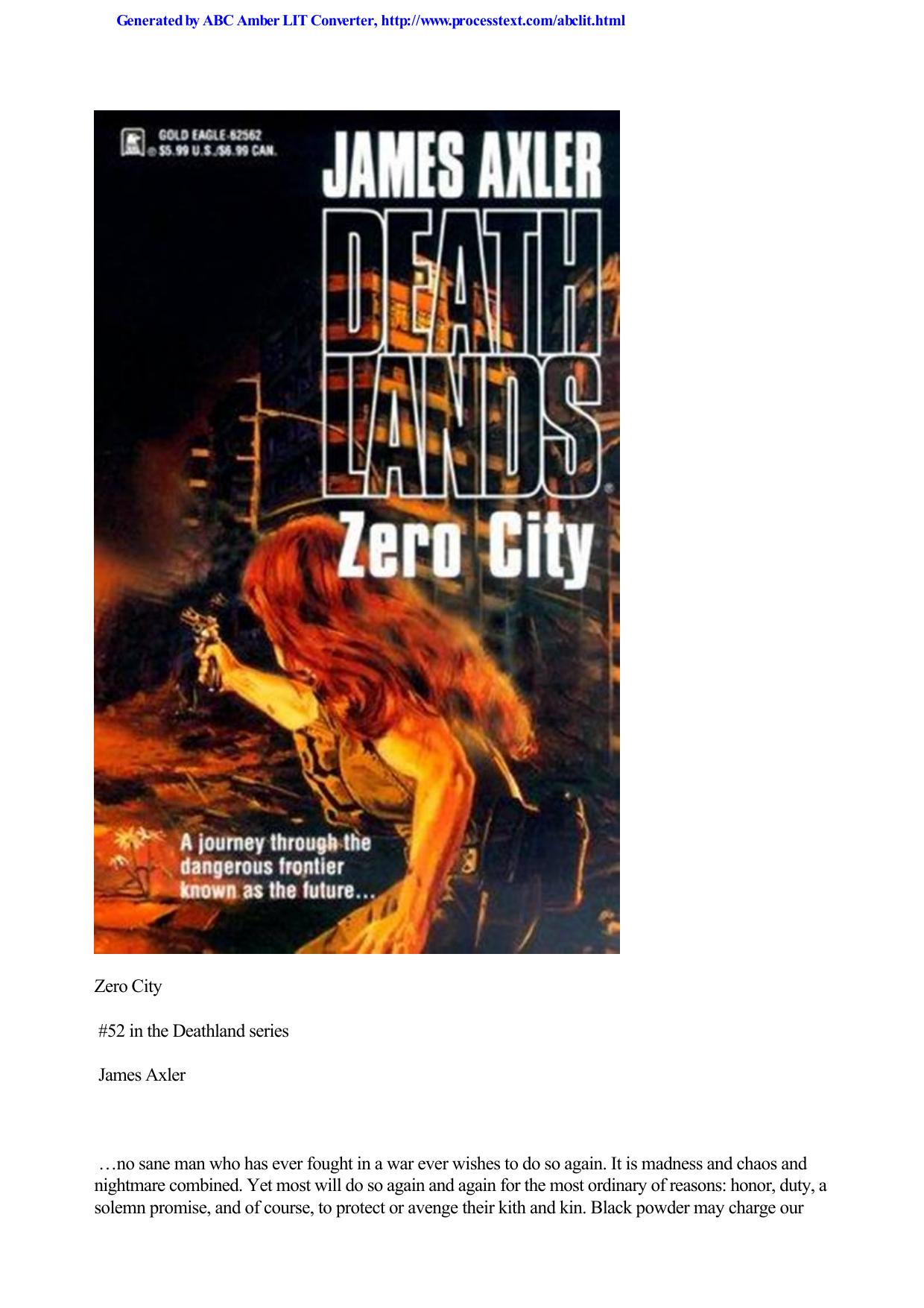 Axler, James - Deathlands 52