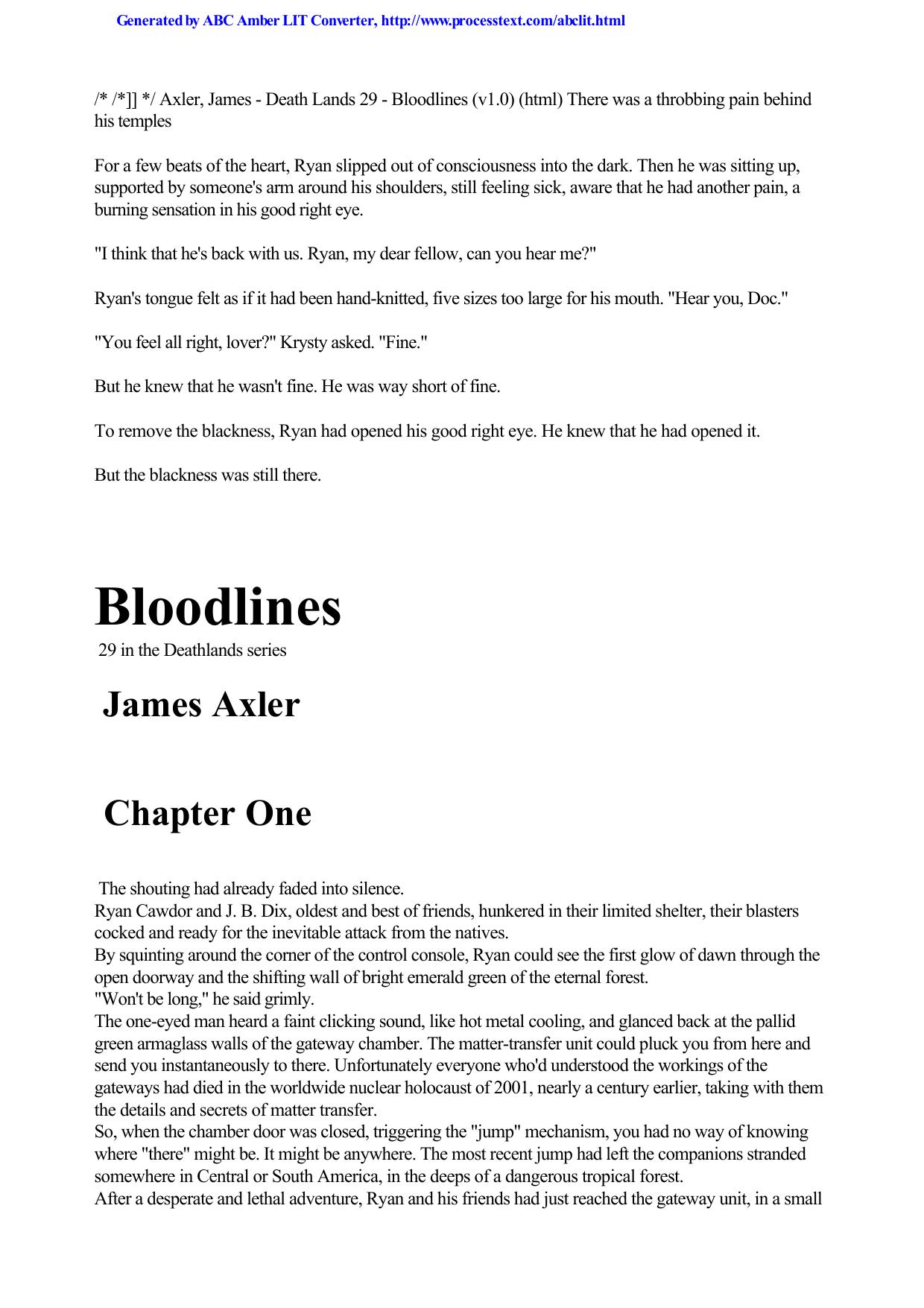 Axler, James - Deathlands 29
