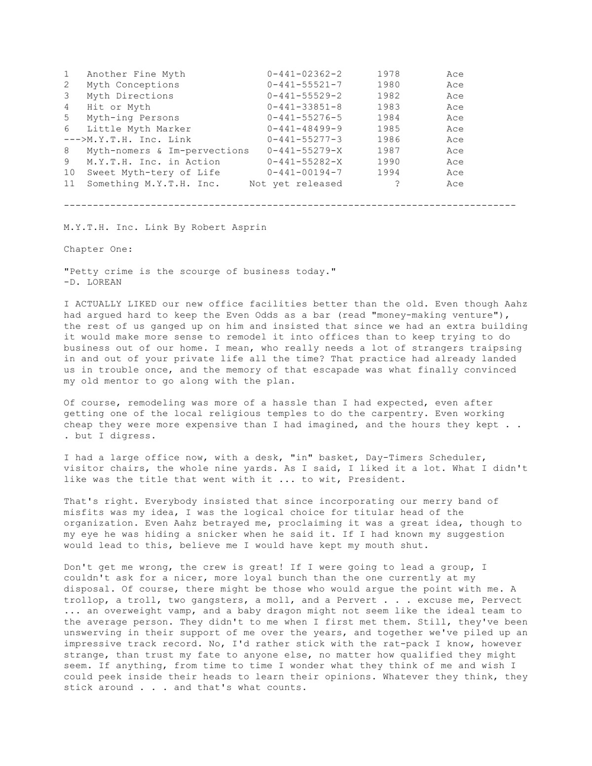 Asprin, Robert - Myth Adventures 07
